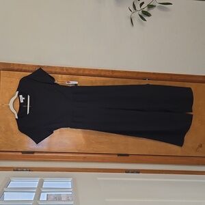 Wide leg black jumpsuit